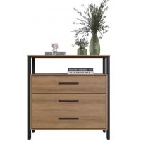 COMODA CLOSET INDUSTRIAL DELMARCO C/ 3 GAVETAS