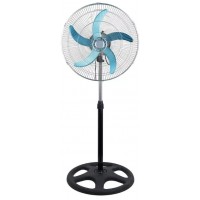 VENTILADOR COLUNA TURBO METAL 5 PAS C/ PEDESTAL 50CM 3 VELOCIDADES