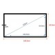 MOLDURA PARA TELAS TOUCH SCREEN 85 20 TOQUES