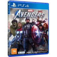 JOGO PS4 MARVELS AVENGERS - MIDIA FISICA