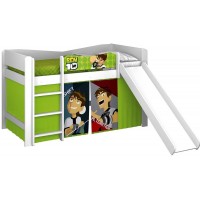 CAMA SOLTEIRO PERSONAGENS DYSNEY c/ ESCORREGADOR