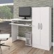 ESCRIVANINHA RACK PARA COMPUTADOR C/ 2 PORTAS BARCELLONA