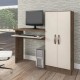 ESCRIVANINHA RACK PARA COMPUTADOR C/ 2 PORTAS BARCELLONA