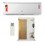 Ar Condicionado Split Turbo 9000 Btus com Timer Gree Frio 220V