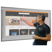 LOUSA INTERATIVA 82 POLEGADAS 20 PONTOS DE TOQUES C/ HDMI USB 