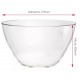 SALADEIRA REDONDA DE VIDRO GRANDE REGGIO 5,2L