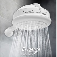 CHUVEIRO DUCHA FAME 5400W C/ 4 TEMPERATURAS 110V - BRANCO