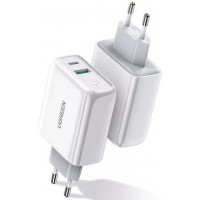 FONTE CARREGADOR DE CELULAR UGREEN 36W TURBO C/ USB E TIPO C