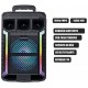 CAIXA DE SOM RGB 1000W C/ BLUETOOTH USB FM SD E MICROFONE