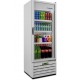 REFRIGERADOR VERTICAL ELETRONICO 406L METALFRIO C/ PORTA DE VIDRO 220V
