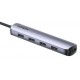 HUB USB C UGREEN 5 EM 1 C/ HDMI - CINZA