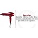 SECADOR DE CABELO 2200W C/ 2 VELOCIDADES 220V - VERMELHO
