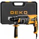 MARTELETE PERFURADOR ROMPEDOR COMBINADO DEKO DE IMPACTO 850W C/ MALETA