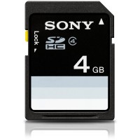 CARTAO DE MEMORIA CLASSE 4 SD/SDHC - SONY 4GB