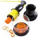 MIXER 2 EM 1 CADENCE 200W C/ LAMINAS INOX - AMARELO