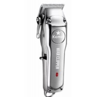 MAQUINA DE CORTAR CABELO KEMEI 6000RPM SEM FIO C/ DISPLAY DE LED BIVOLT