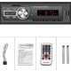 RADIO AUTOMOTIVO MP3 PLAYER YDTECH LED LCD C/ BLUETOOTH USB SD