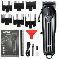 MAQUINA DE CORTAR CABELO PROFISSIONAL 7W C/ 6 PENTES