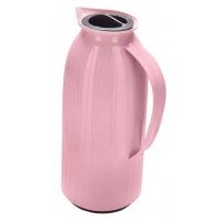 GARRAFA TERMICA INVICTA 1L C/ TAMPA ROLHA - ROSA