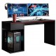 MESA GAMER PARA COMPUTADOR MDP MOVELOVE C/ GAVETA - PRETA
