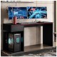 MESA GAMER PARA COMPUTADOR MDP MOVELOVE C/ GAVETA - PRETA