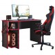 MESA COMPUTADOR GAMER QMOVI 1,14M C/ PRATELEIRA