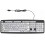 TECLADO USB COM FIO LETRAS GRANDES PARA USUARIOS DE BAIXA VISÃO