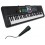 TECLADO DIGITAL 61 TECLAS MUSICA ELETRONICO P/ CRIANÇAS