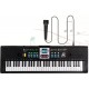 TECLADO DIGITAL 61 TECLAS MUSICA ELETRONICO CRIANÇAS