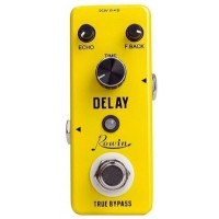 PEDAL DE EFEITO DE AUDIO DELAY 1 EFEITO - AMARELO