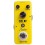 PEDAL DE EFEITO DE AUDIO DELAY 1 EFEITO - YELLOW