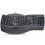 TECLADO USB PERIX CURVADO DIVIDIDO ERGONOMMICO C/ NUMERICO - PRETO
