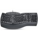 TECLADO USB PERIX CURVADO DIVIDIDO ERGONOMMICO C/ NUMERICO - PRETO