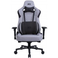 CADEIRA GAMER DT3 RECLINAVEL C/ ALMOFADAS APOIO DE BRA&Ccedil;O 4D - CINZA