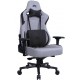 CADEIRA GAMER DT3 RECLINAVEL C/ ALMOFADAS APOIO DE BRAÇO 4D - CINZA
