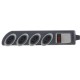 EXTENSÃO FILTRO DE LINHA BIVOLT 10A 4 TOMADAS