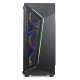 GABINETE GAMER PICHAU MID TOWER LATERAL VIDRO - PRETO