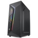 GABINETE GAMER PICHAU MID TOWER LATERAL VIDRO - PRETO