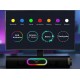 CAIXA DE SOM 12W 3 MODO DE LUZ RGB C/ BLUETOOTH USB AUX