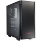 GABINETE GAMER MID TOWER LATERAL VIDRO XPG C/ 2 FANS - PRETO