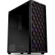 GABINETE GAMER MID TOWER LATERAL VIDRO MANCER C/ 3 FANS - PRETO
