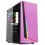 GABINETE GAMER MYMAX MID TOWER LATERAL VIDRO C/ FAN RGB - pink