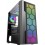 GABINETE GAMER K MEX MID TOWER LATERAL VIDRO C/ RGB - PRETO