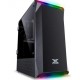 GABINETE GAMER VINIK MID TOWER LATERAL VIDRO C/ LED RGB - PRETO