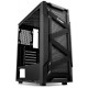 GABINETE GAMER MANCER MID TOWER LATERAL VIDRO - PRETO