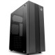 GABINETE GAMER ARCHER MID TOWER LATERAL VIDRO - PRETO
