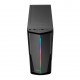 GABINETE GAMER AIGO ATX LATERAL ACRILICO C/ LED - PRETO