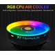 COOLER CPU RGB 1800RPM SUPORTE INTEL LGA 115X AMD FM2 AM3 AM4