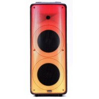 CAIXA DE SOM AMPLIFICADA AMVOX 2000W RGB C/ BLUETOOTH USB SD AUX