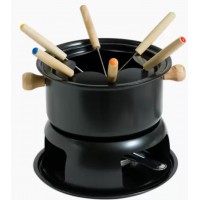 APARELHO DE FONDUE 11 PE&Ccedil;AS 1,60L - PRETO